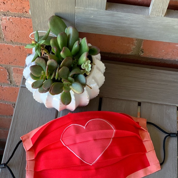 Heart Fashion Luxury Face Mask Viscose Bamboo - Picture 3 of 10